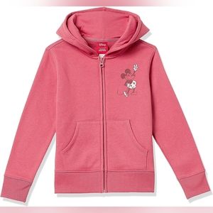 Disney Mickey Mouse Hoodie, Sz XS (5) Cotton& Polyester zip up